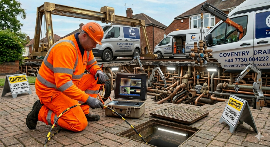 CCTV Drain Surveys in Coventry
